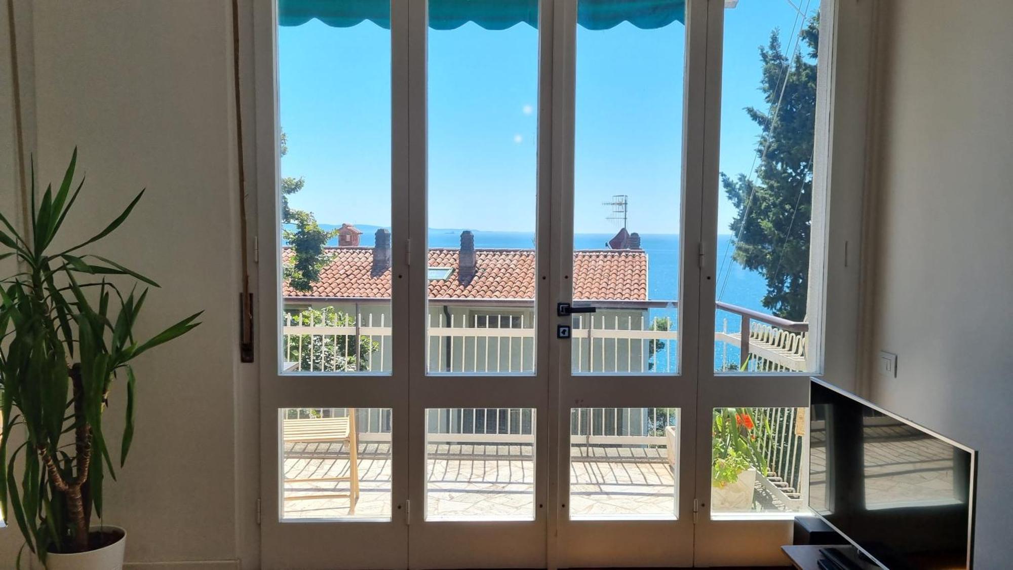 Sea Breeze - Barcola Lägenhet Trieste Exteriör bild
